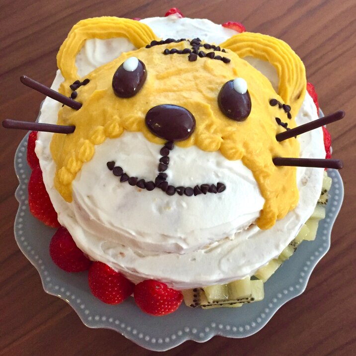 しまじろうケーキデコレーション レシピ 作り方 By Miyamiya 楽天レシピ しまじろうケーキデコレーション レシピ 作り方 By Miyamiya 楽天レシピ